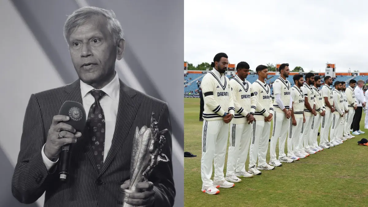 Team India & England Don Black Armbands, Moment Of Silence Held To Honour Former Indian Cricketer Dilip Doshi Before Day 5 Play Dilip Doshi, Team India