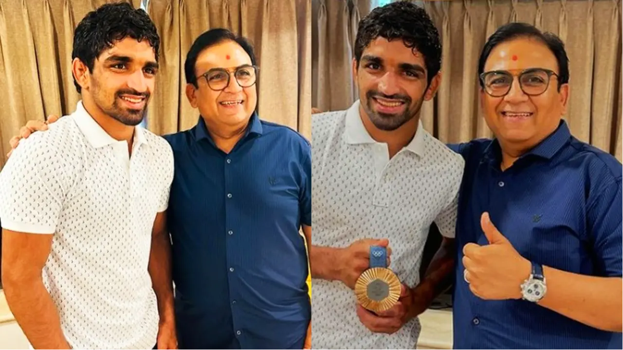 Dilip Joshi met Aman Sehrawat