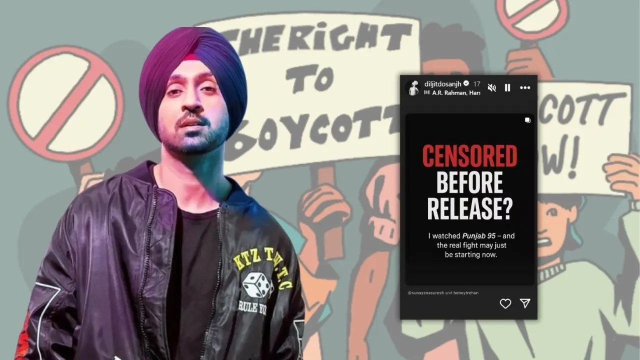 Diljit Dosanjh Cryptic Post amid Sardaar Ji 3 Controversy