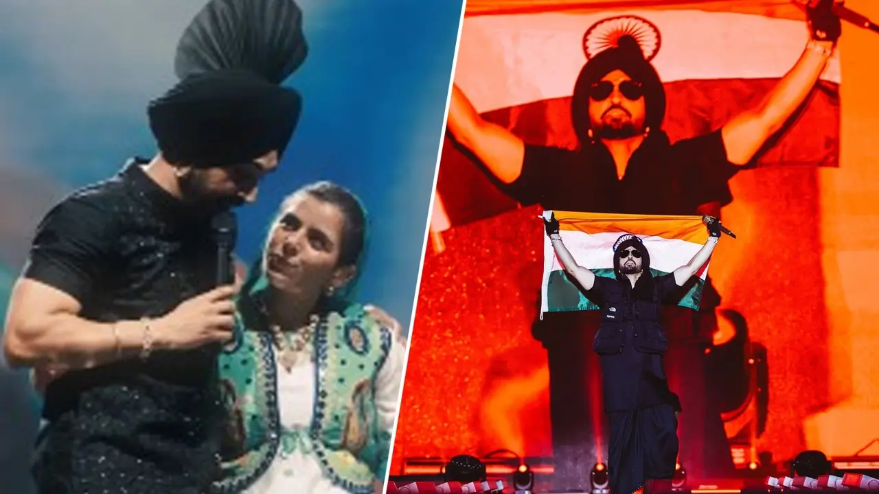 Diljit Dosanjh Stops Delhi Concert Midway To Check On Background Dancer, Dedicates Song For Her Diljit Dosanjh Delhi concert's viral moments
