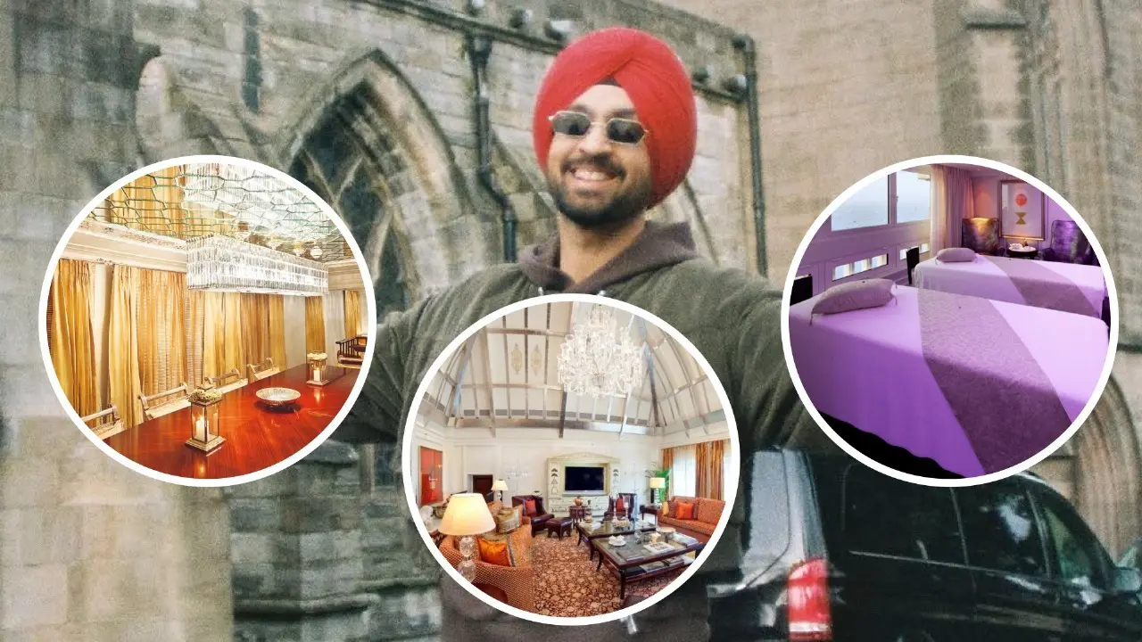 Diljit Dosanjh shared a glimpse of his stay in Taj Hotels, Colaba