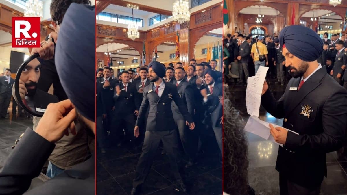 Diljit Dosanjh shared a video from the sets of Border 2