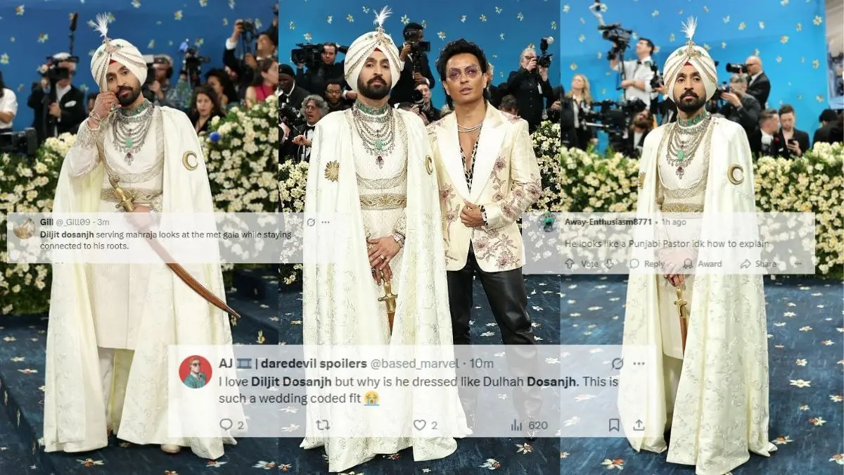 Diljit Dosanjh trolled for MET Gala look