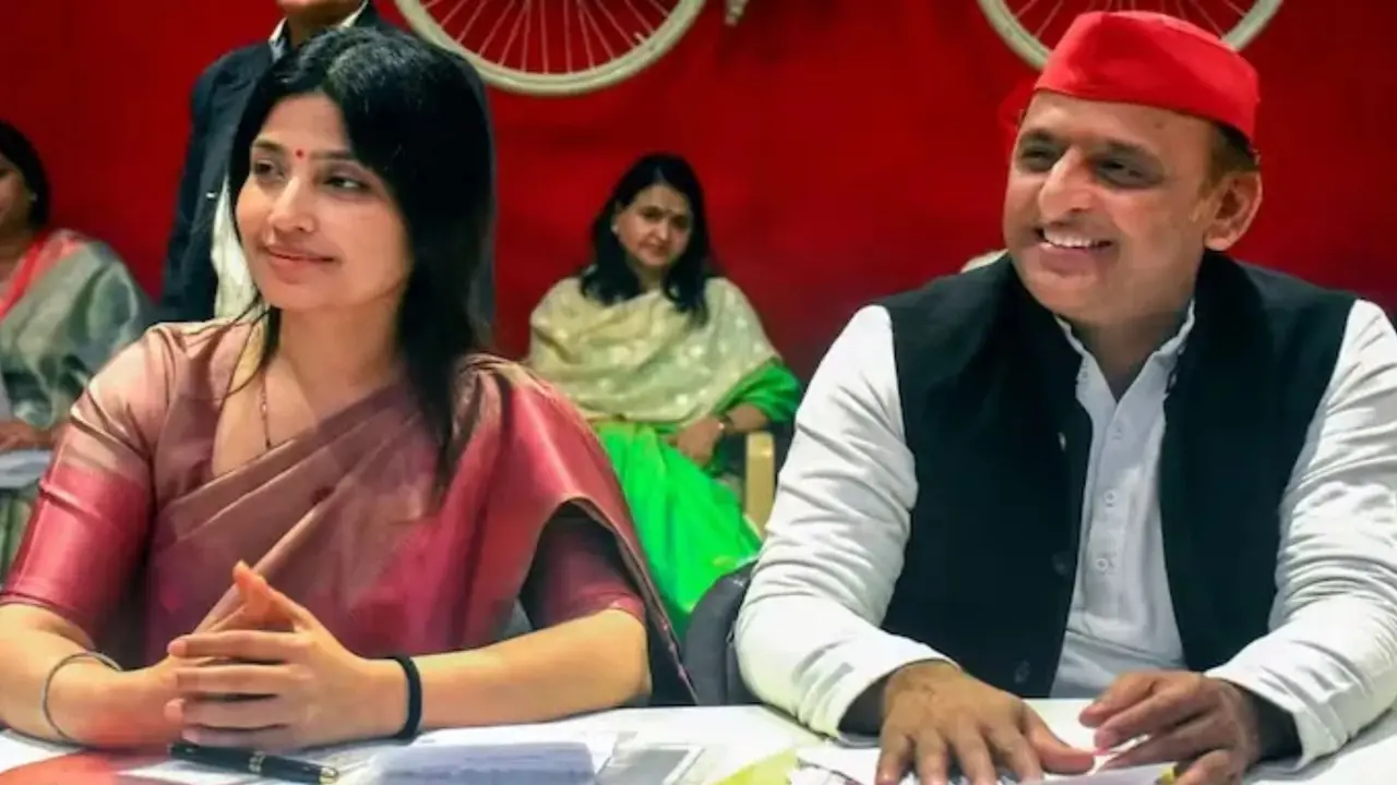 Dimple Yadav- Akhilesh Yadav