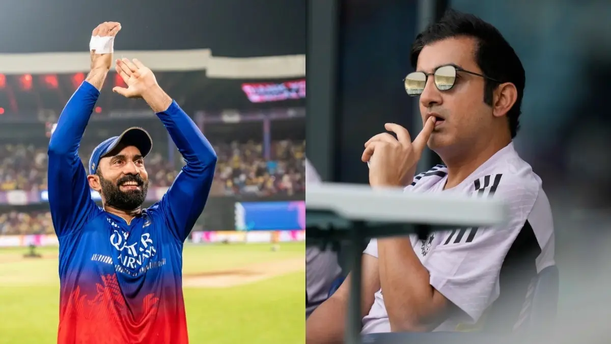 Dinesh Karthik Drops Biggest Praise For Gautam Gambhir, Points Out His Special Quality: 'But One Thing About Him...' Dinesh Karthik and Gautam Gambhir