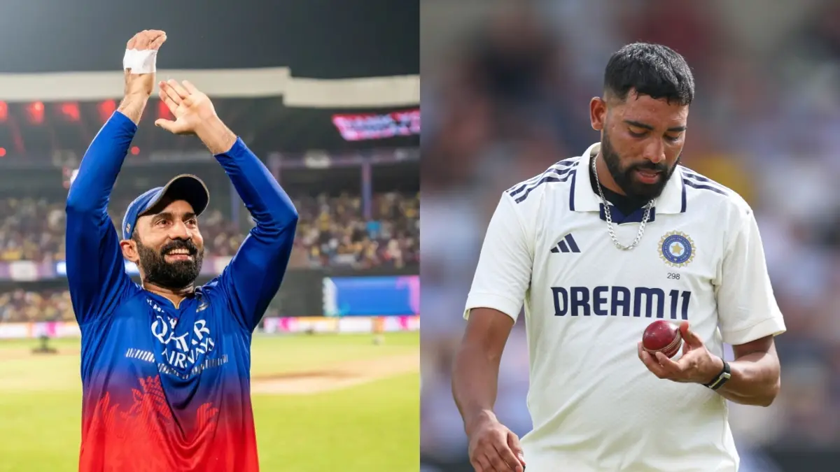 'Not The First Time': Dinesh Karthik Rubs 'Salt' Into Mohammed Siraj's Wounds With Infamous RCB Dig During IND vs ENG 1st Test Dinesh Karthik and Mohammed Siraj