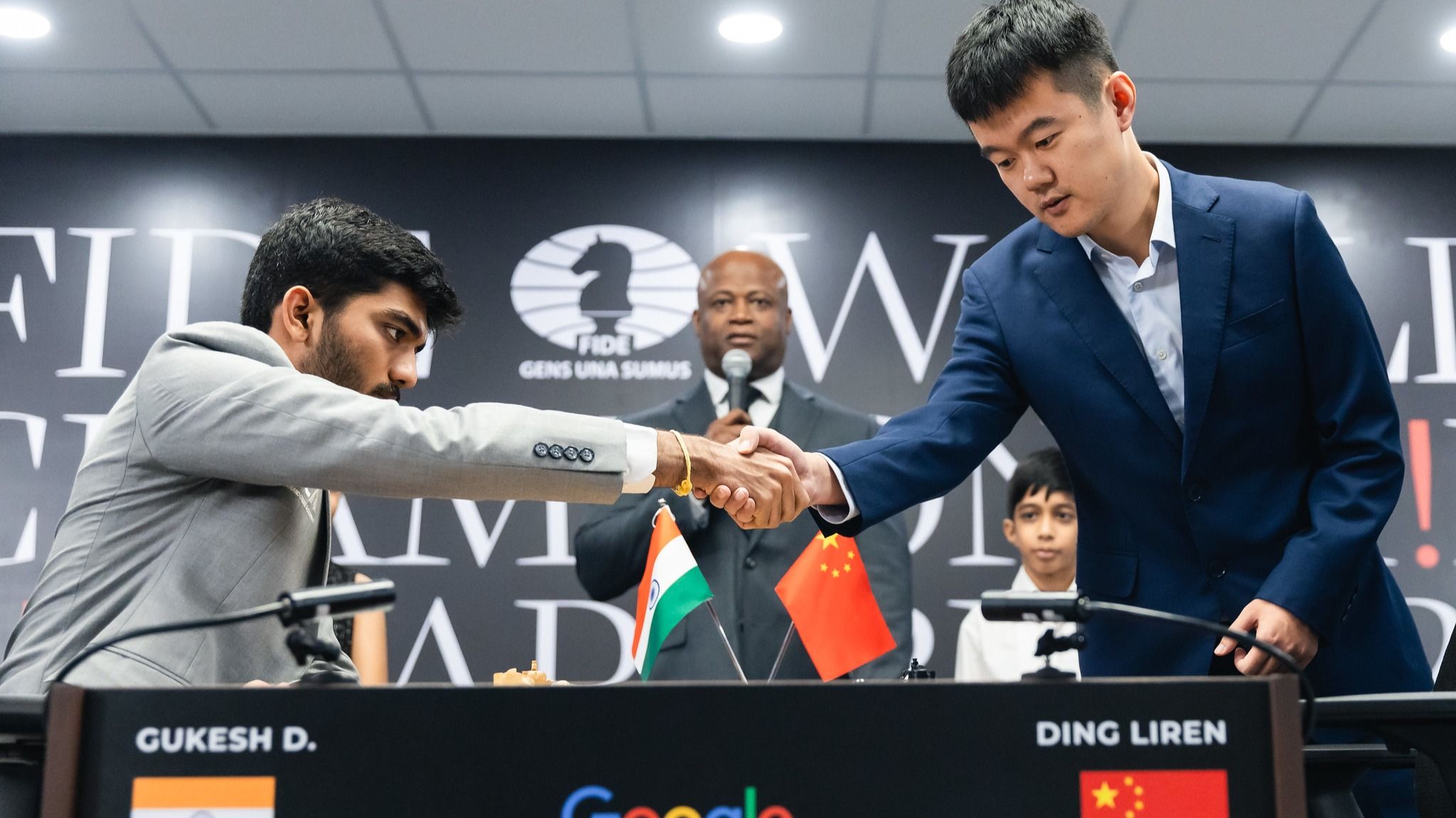 Ding Liren Draws First Blood; Beats D Gukesh In FIDE World Chess ...