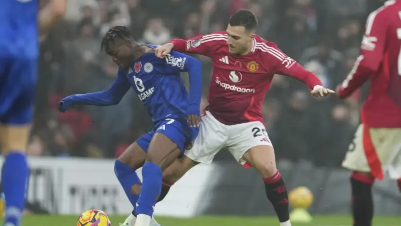 Leicester Winger Fatawu Out For Season After ACL Injury While Playing For Ghana Diogo Dalot