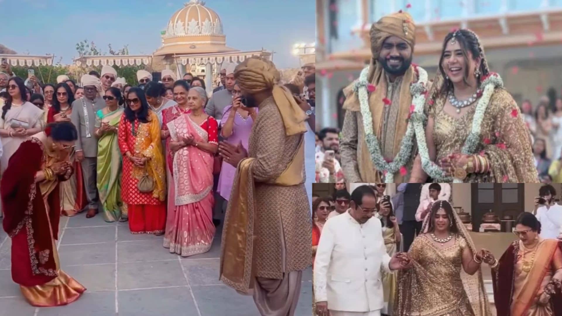 रामायण की 'सीता' बनीं सासू मां, बेटी की शादी में 'जमाई राजा राम मिला...' पर डांस करते हुए दामाद का किया स्वागत; VIDEO