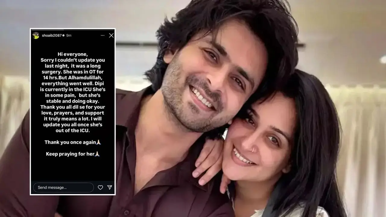 Dipika Kakar's Health Update: Shoaib Ibrahim Shares Positive Note After Wife's Stage 2 Liver Cancer Surgery, Reveals 'She’s In Some Pain But...' Dipika Kakar's Health Update: Shoaib Ibrahim Shares Positive Note After Wife's Stage 2 Liver Cancer Surgery, Reveals 'She’s In Some Pain But...'