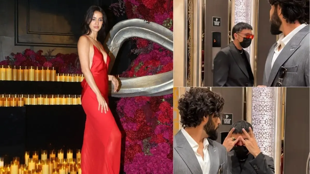 Disha Patani with rumoured boyfriend Talwiinder.