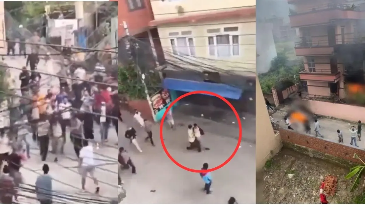 Disturbing Visuals From Nepal: Finance Minister Brutally Assaulted Amid Violent Gen Z Protests Disturbing Visuals From Nepal: Finance Minister Brutally Assaulted Amid Violent Gen-z Protests