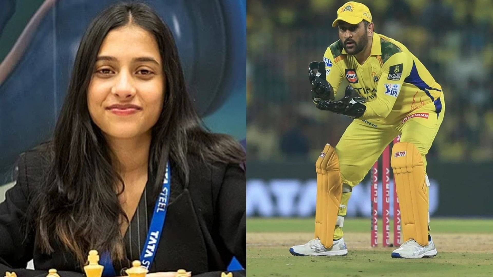 Divya Deshmukh (L) has been compared to MS Dhoni for her ability to keep calm under pressure.