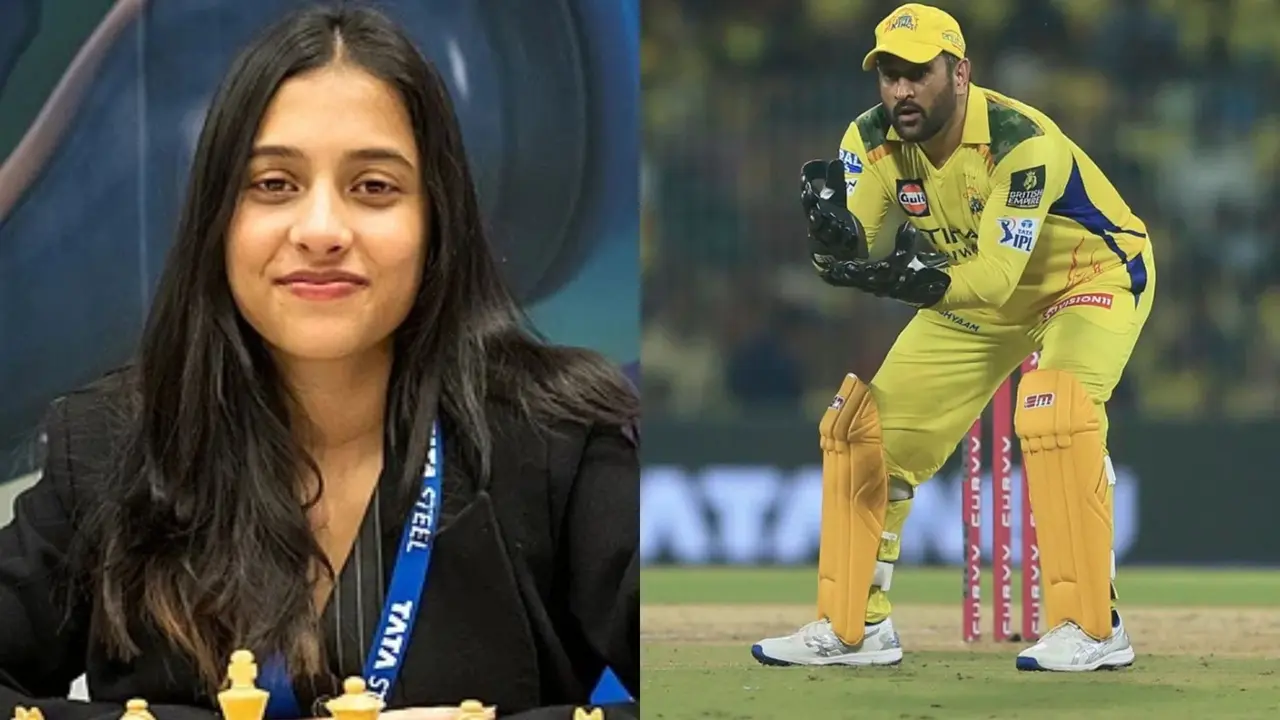 Divya Deshmukh (L) has been compared to MS Dhoni for her ability to keep calm under pressure.
