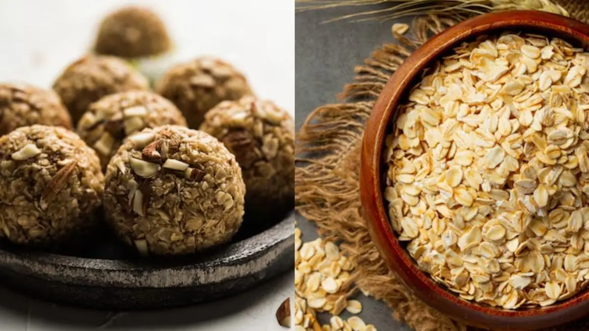 Diwali 2025 oats laddu easy recipe tasty and healthy Indian sweet dish to control diabetes and weight