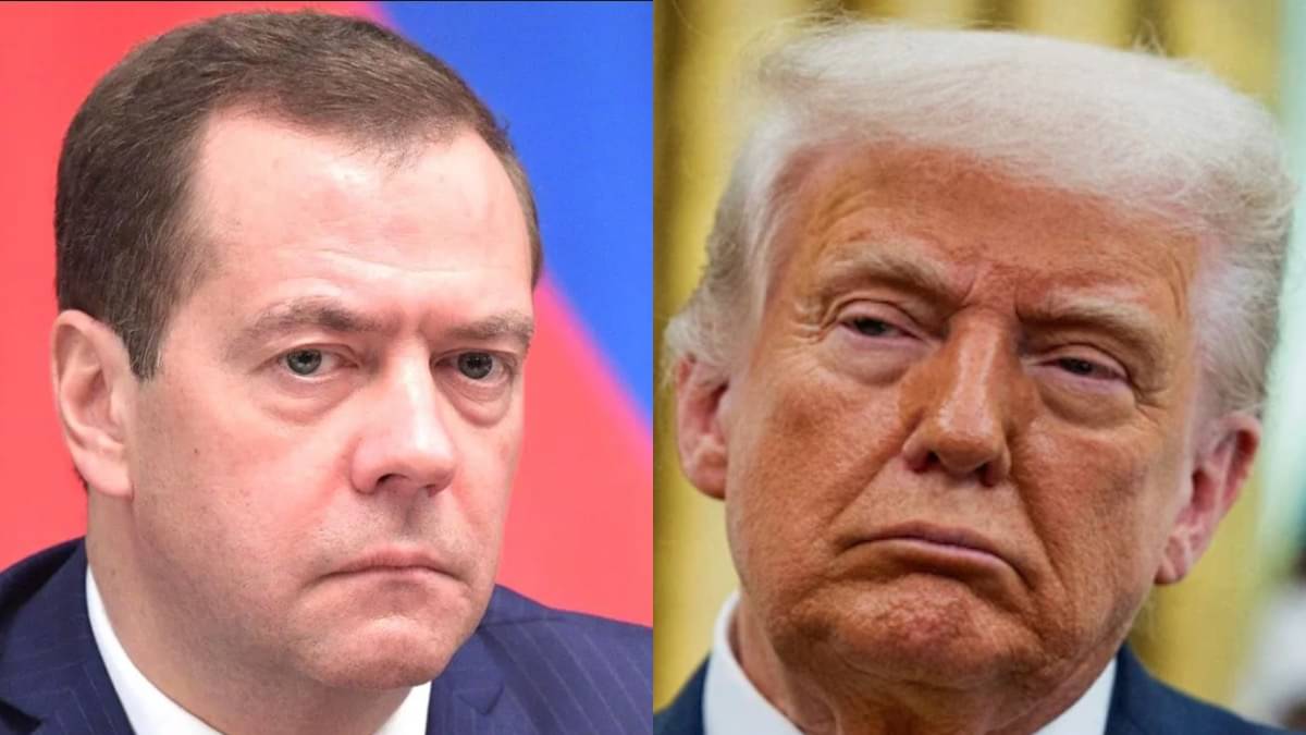 Dmitry Medvedev, Donald Trump 