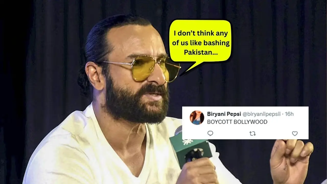 Don't Like Films Bashing Pak: Saif Ali Khan's Old Comment Fumes Internet