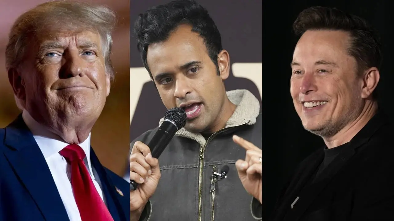 Donald Trump announces Elon Musk and Vivek Ramaswamy to lead new US Department