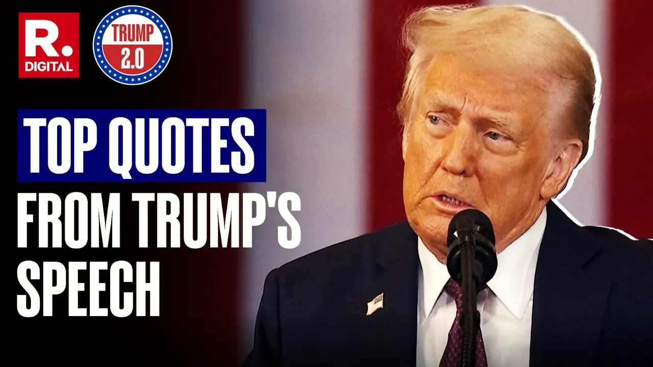 Donald Trump delivered a fiery inaugural address that set the tone for his administration’s agenda.