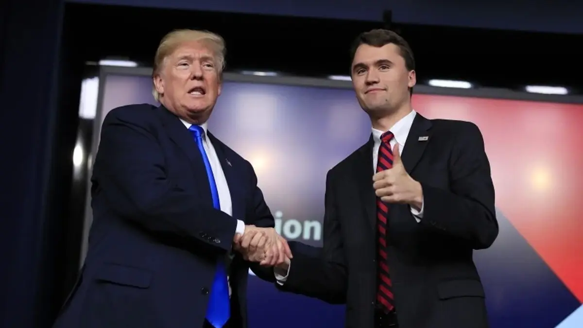 Donald Trump expressed grief murder of Charlie Kirk
