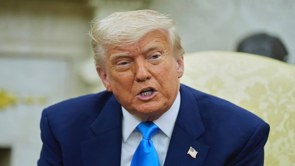 Donald Trump Once Again Makes Trade Claim As He Takes Credit For De-Escalating India-Pak Tension