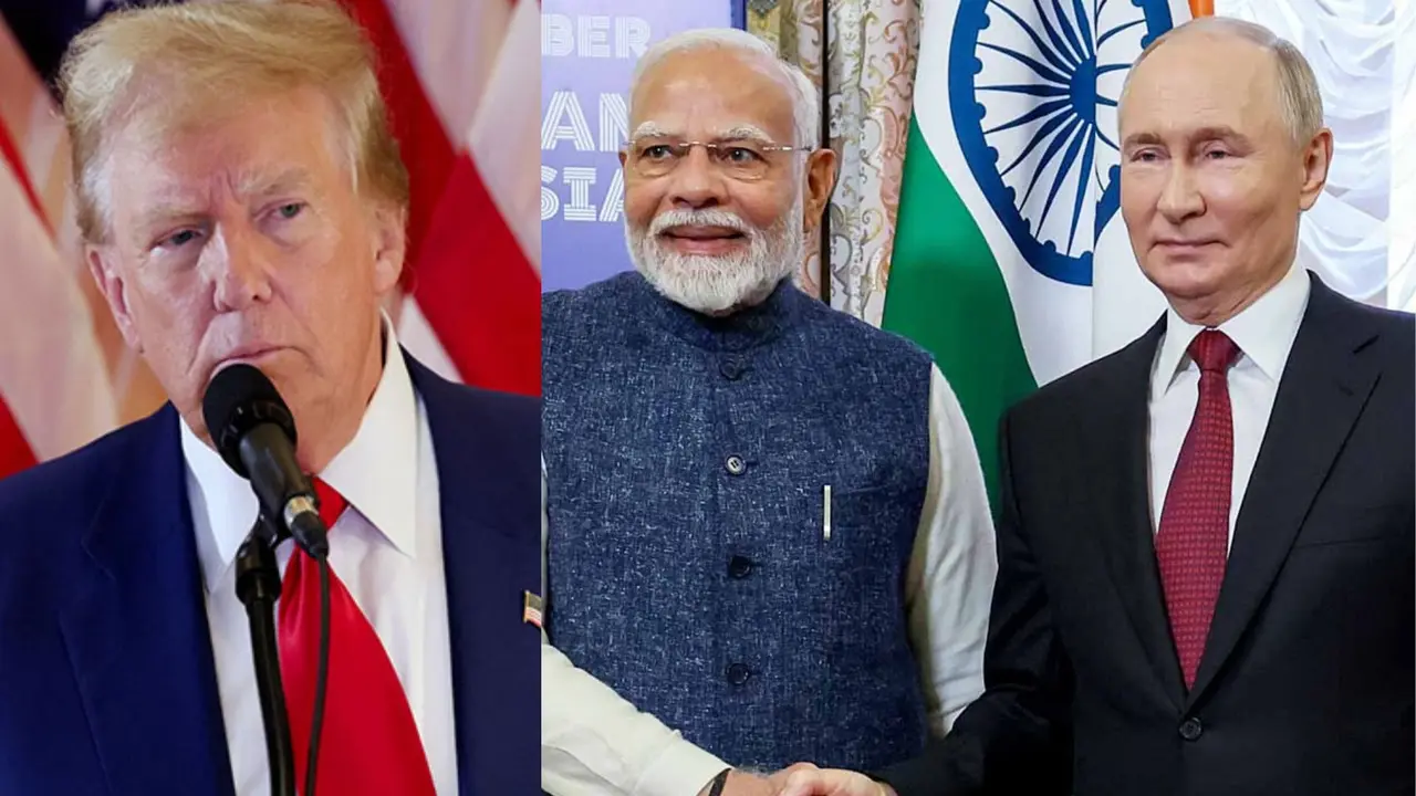 Donald Trump-Putin-PM Modi
