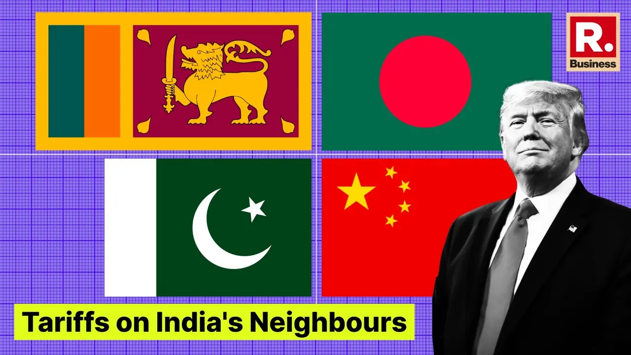 Donald Trump's Tariffs On India's Neighbours