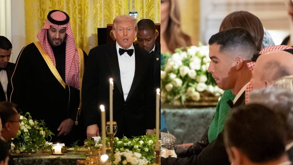Thank You For Being Here': Donald Trump Hosts Cristiano Ronaldo And Saudi  Arabia's Crown Prince At The White House | Republic World