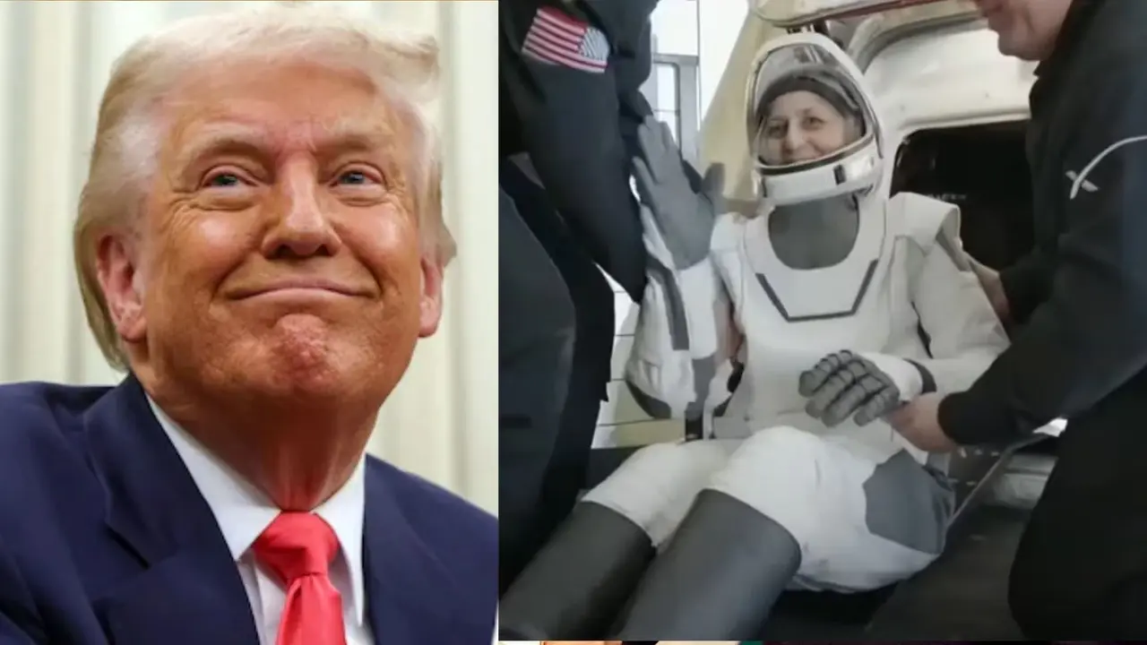 Donald Trump Sunita Williams