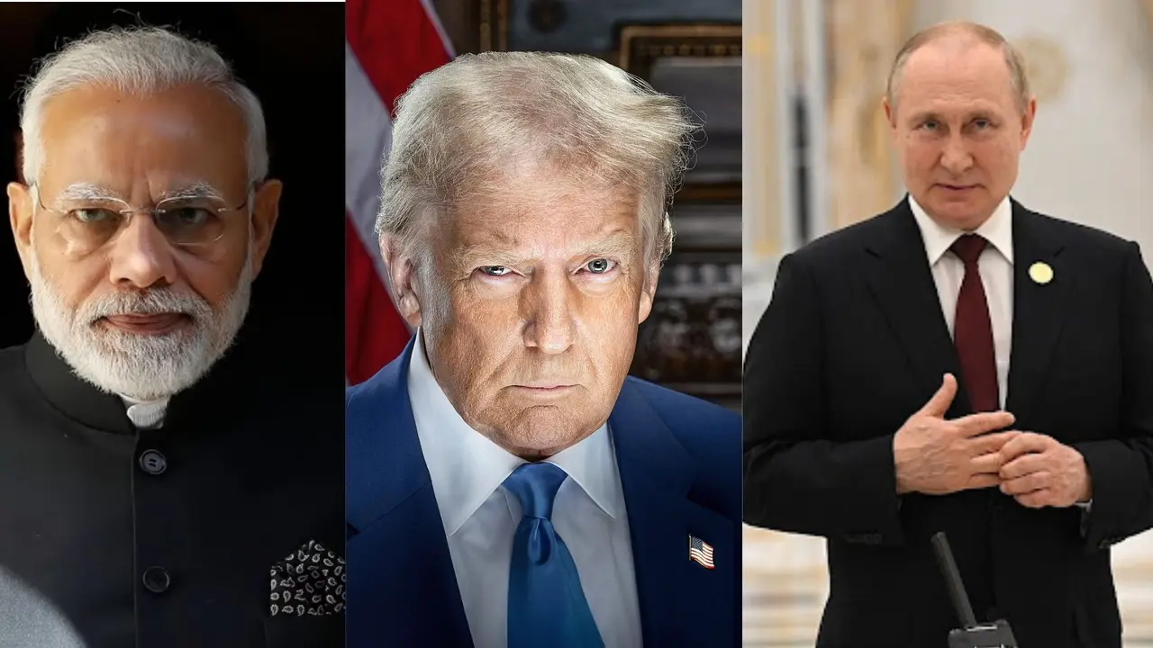 Donald Trump Vladimir Putin Alaska metting america threaten india more tarrif if talk fails