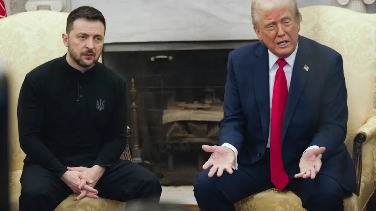 Donald Trump, Volodymyr Zelenskyy, Trump Zelenskyy ugly fight