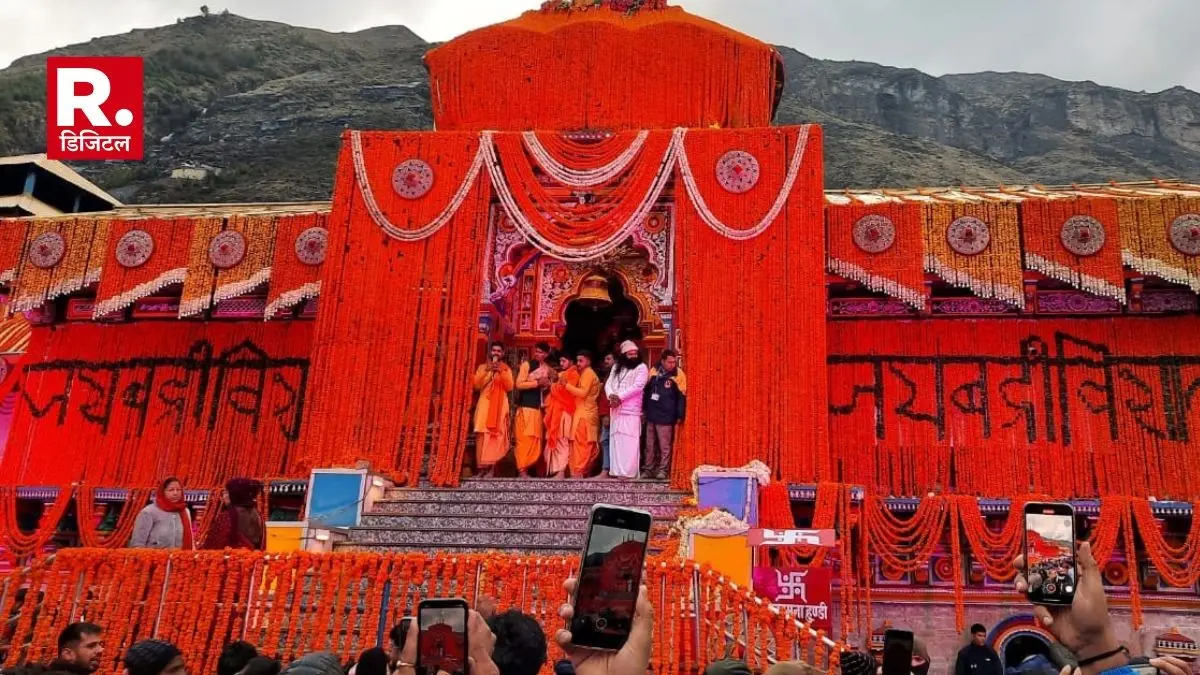 Doors of Badrinath Dham opens