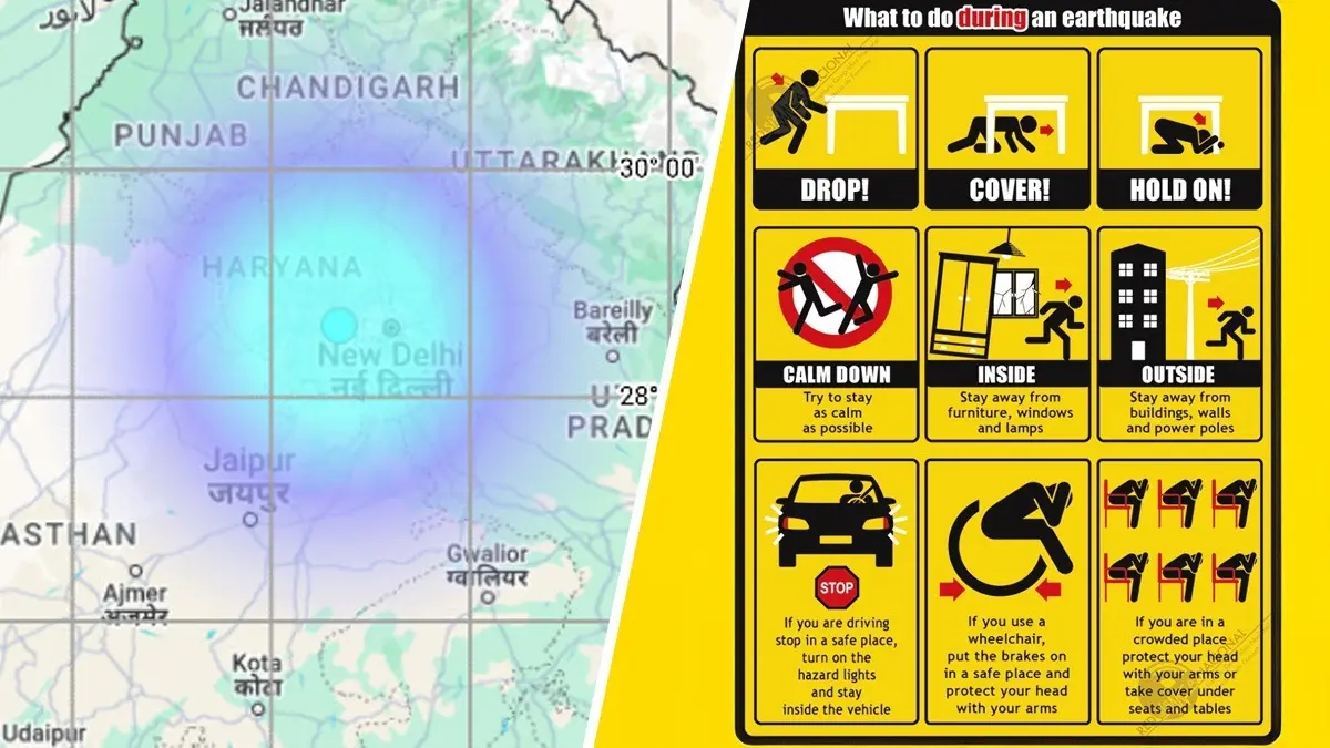 Dos and Don'ts before, during and after earthquake.