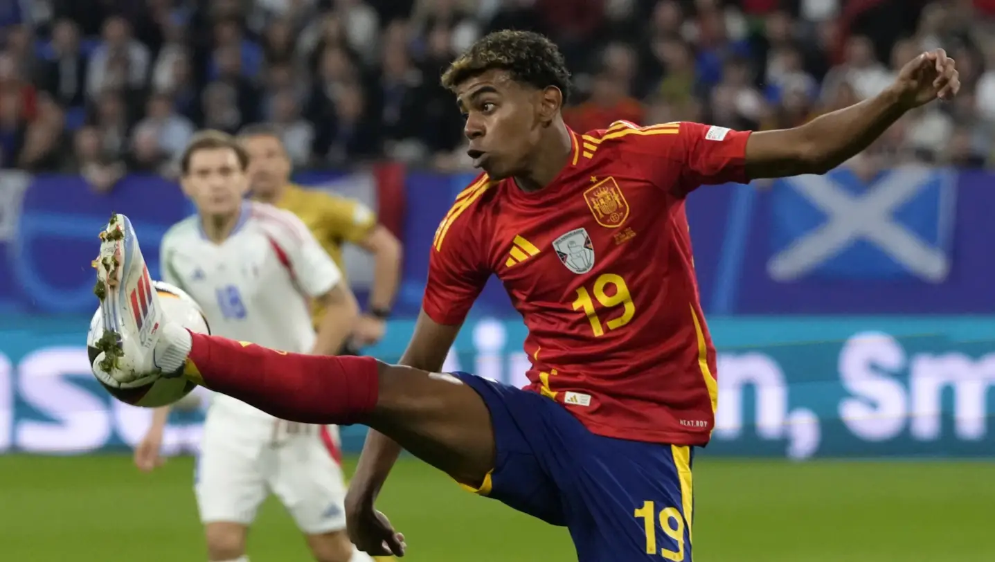 With Lionel Messi-style dribbling and skills, Lamine Yamal thrills in