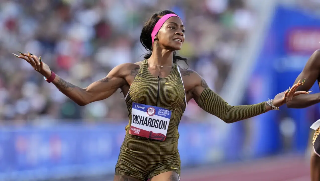 Sha’Carri Richardson sprints onto US Olympic team after winning 100 in 10.71 seconds Sha'Carri Richardson