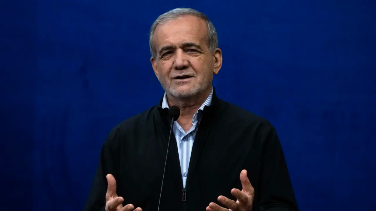 Iranian President Masoud Pezeshkian.