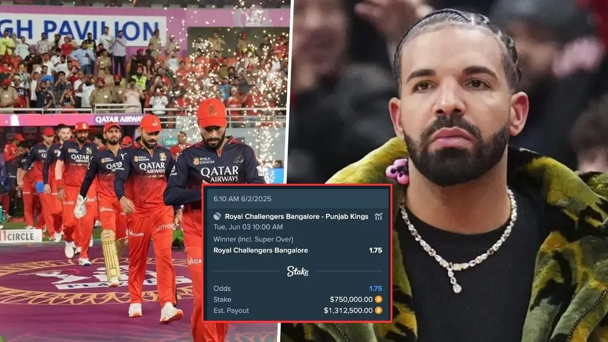 Canadian Rapper Drake Bets ₹6 Crore On RCB Winning IPL Final Against ...