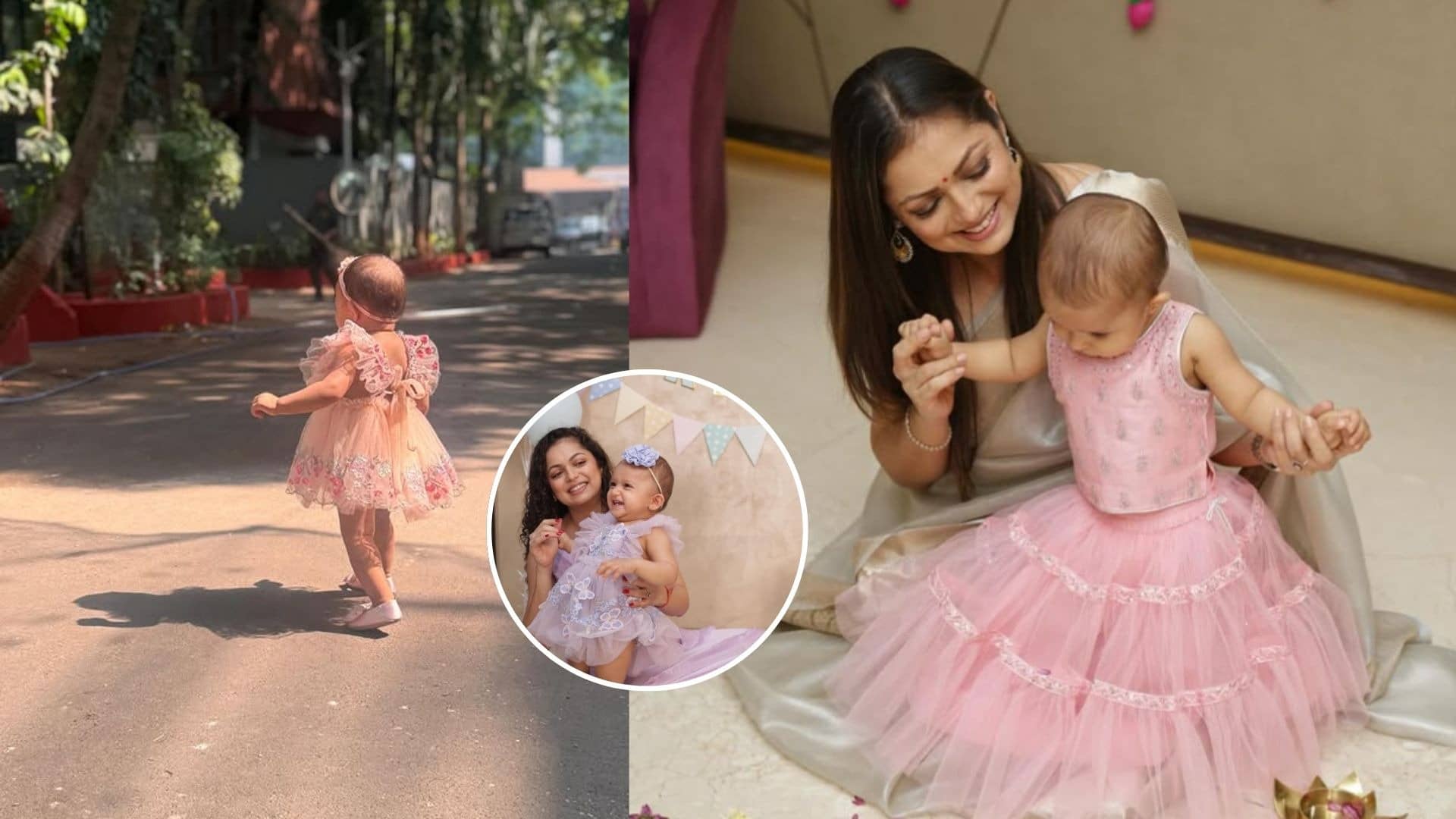 Drashti Dhami with Daughter