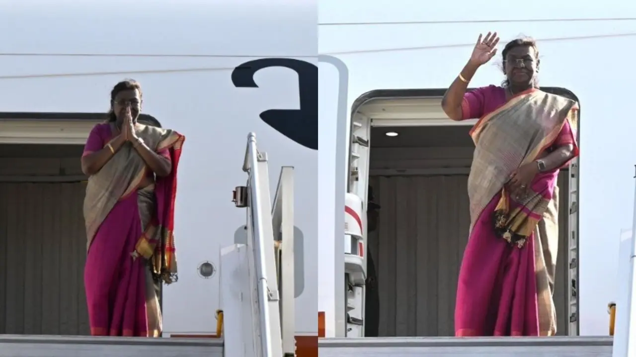 Draupadi Murmu reached Lisbon
