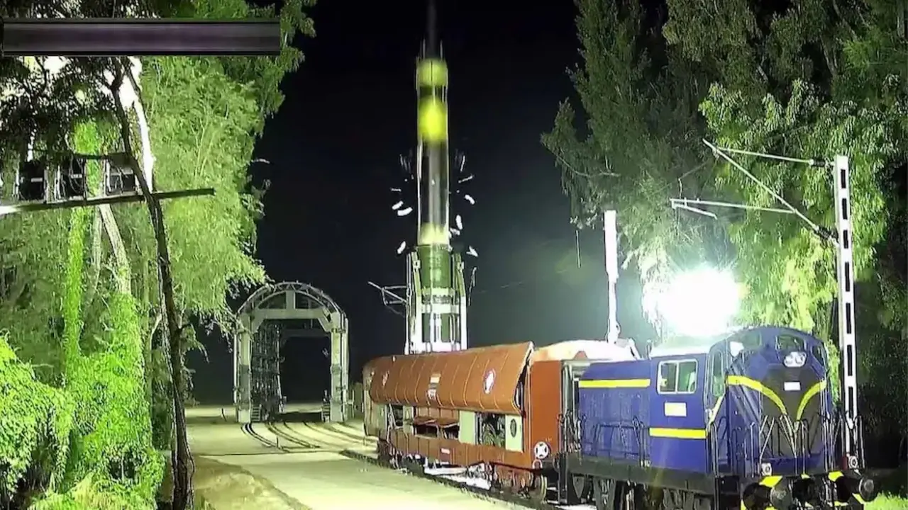 DRDO carried out successful launch of Agni-Prime Missile from Rail-based Mobile launcher system