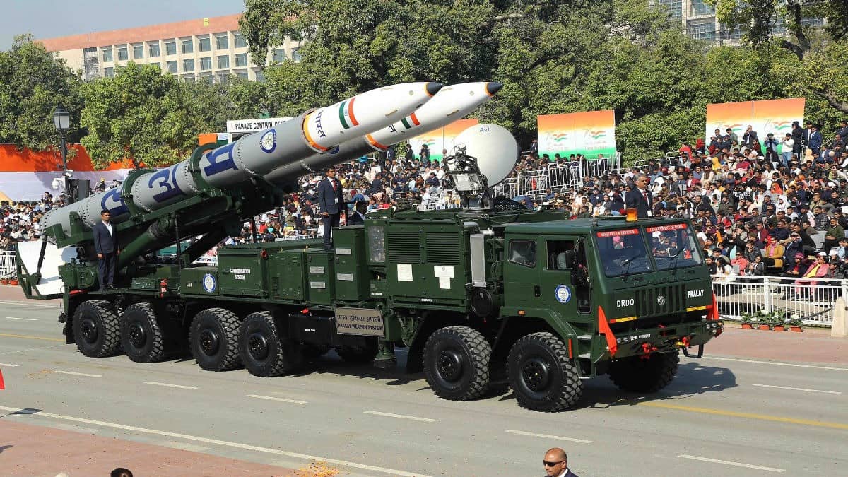 WATCH: DRDO’s ‘Pralay’ Missiles Tear Through the Sky in Twin Salvo Launch