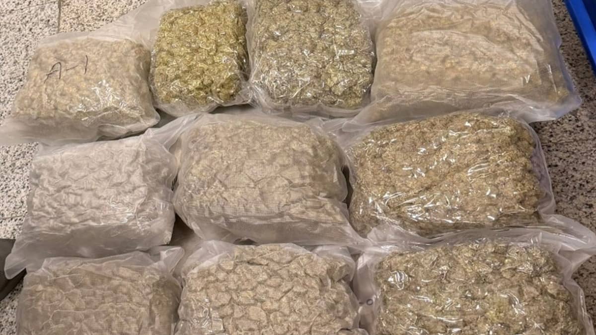 DRI Seizes Over 27 Kg Marijuana At Hyderabad Airport