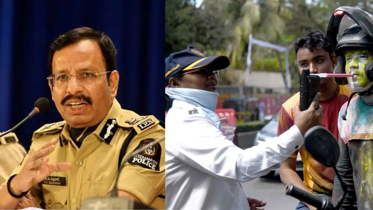 'When You Mix Booze With Imaginary Law': Hyderabad Police' Quirky Traffic Advisory Against Drunk Driving On New Year's Eve