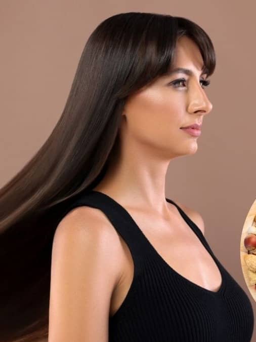 dry fruits make hair thick and strong hair long hairs tips and trick