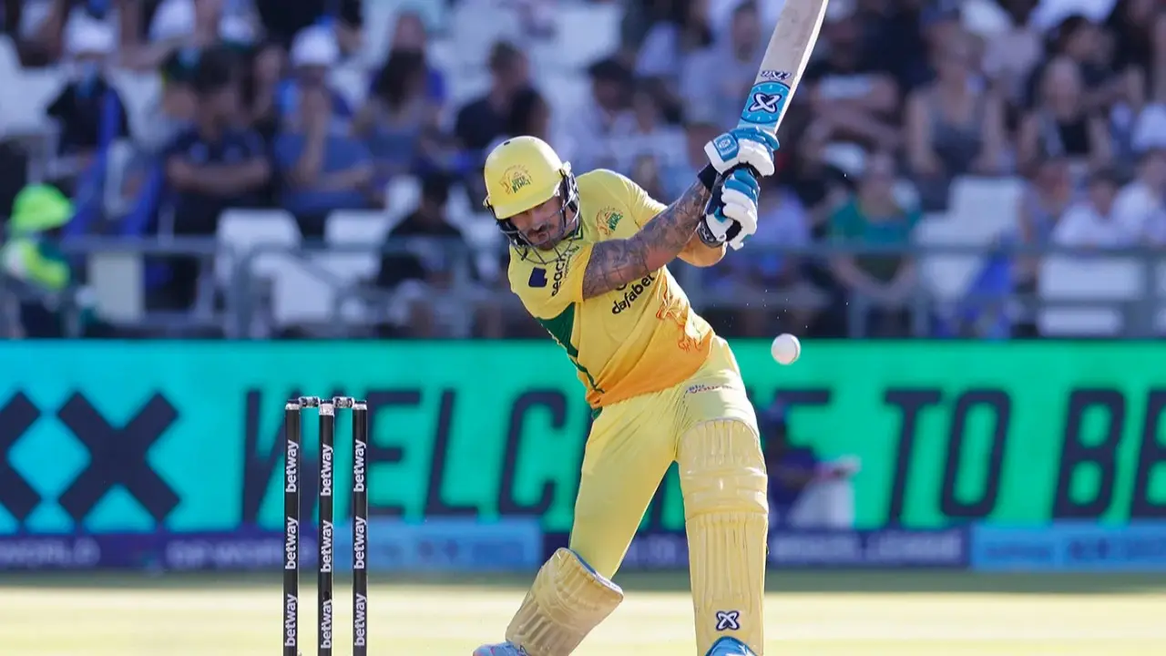 Du Plessis in action