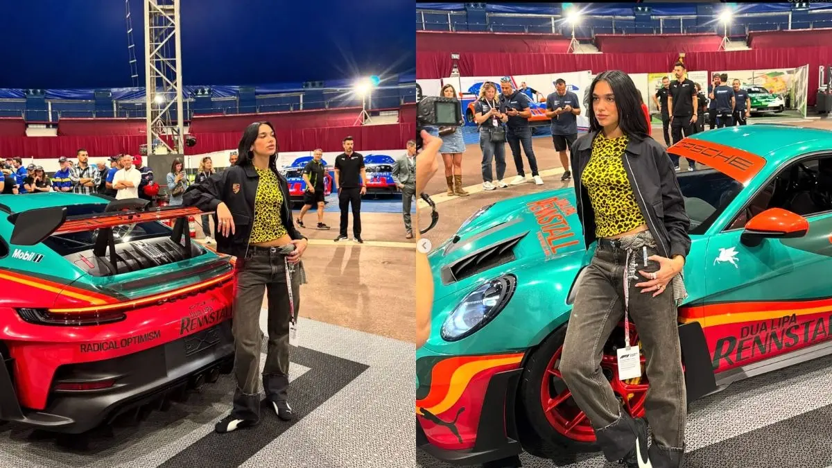Dua Lipa's Porsche 911 GT3 RS with Renestall Livery
