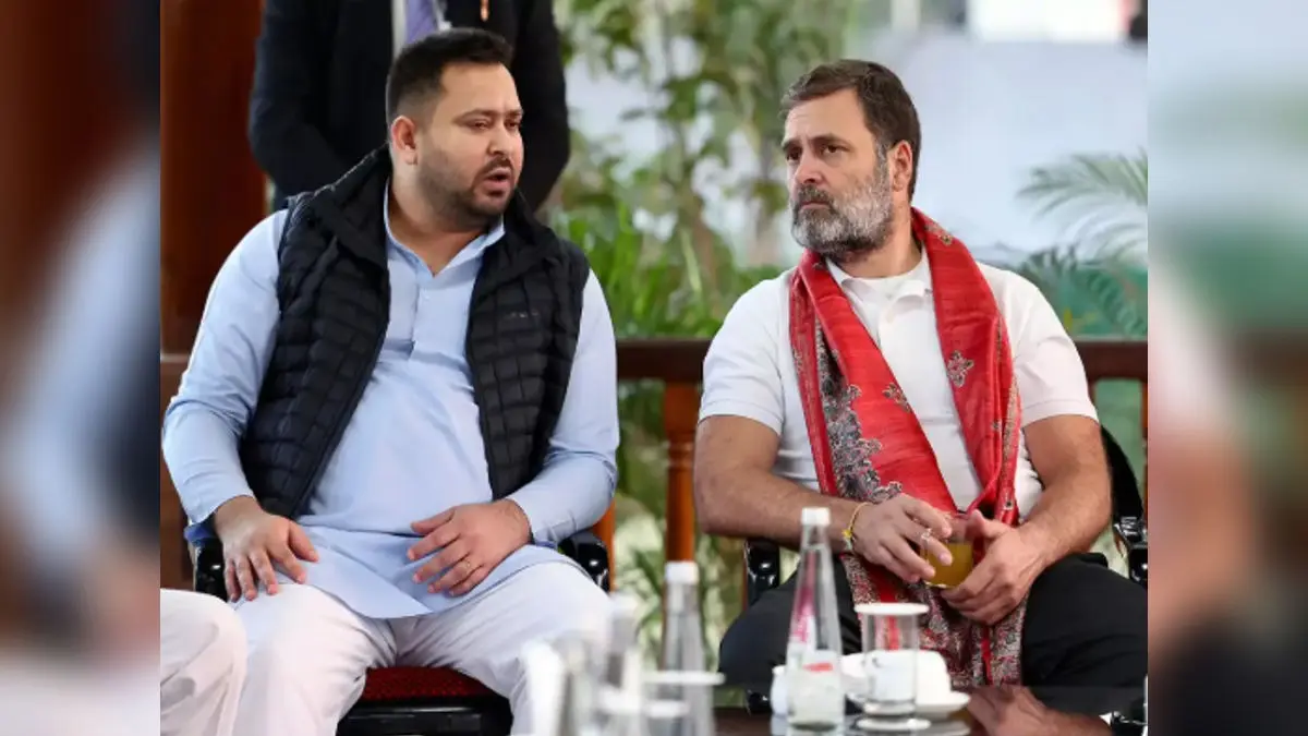 'Dud Bomb': BJP Dismisses Tejashwi, Rahul Gandhi's 'Hydrogen Bomb' Vote Theft Proof
