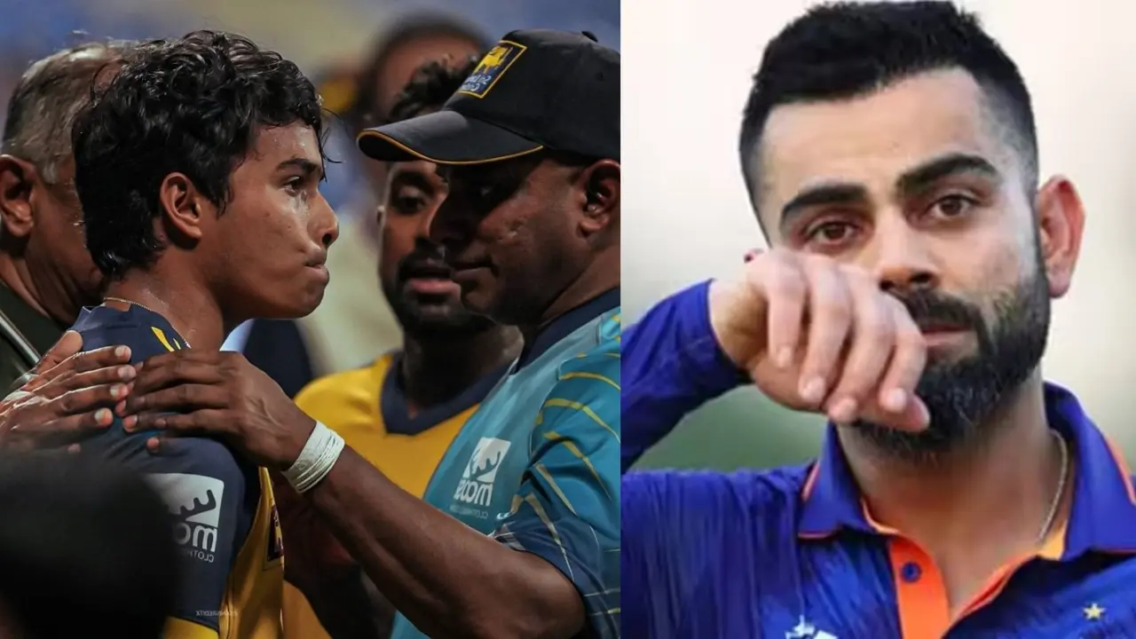 dunith wellalage returns to play in asia cup after last rites of his father fans compares with virat kohli