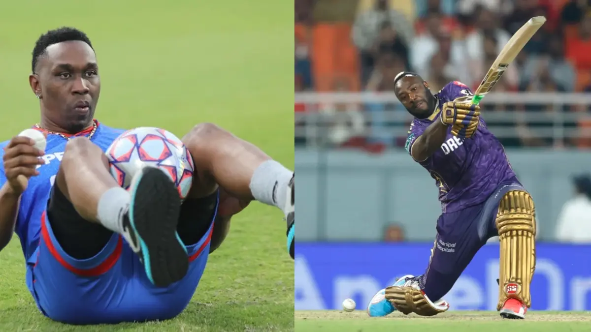 Dwayne Bravo and Andre Russell