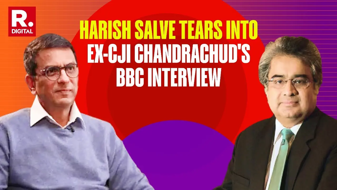 DY Chandrachud BBC Interview: Harish Salve Tears Into Ex-CJI for 'Explanations' On SC Verdicts DY Chandrachud BBC Interview: Harish Salve Tears Into Ex-CJI for 'Explanations' On SC Verdicts